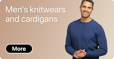 Men's knitwears and cardigans