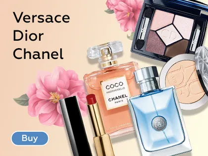 CHANEL, DIOR, VERSACE Perfume and cosmetics buy in the
