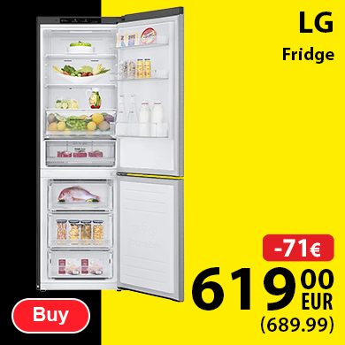 Refrigerator LG GBB72PZUGN