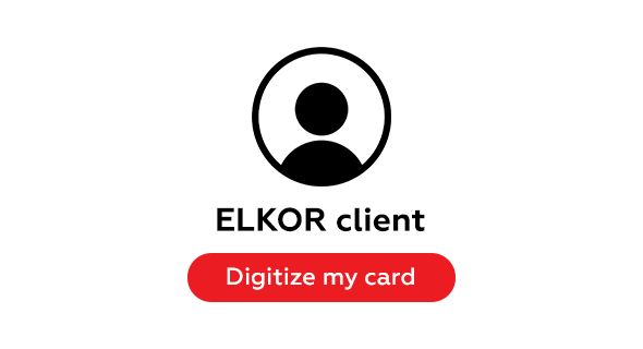Digitize your ELKOR Client card