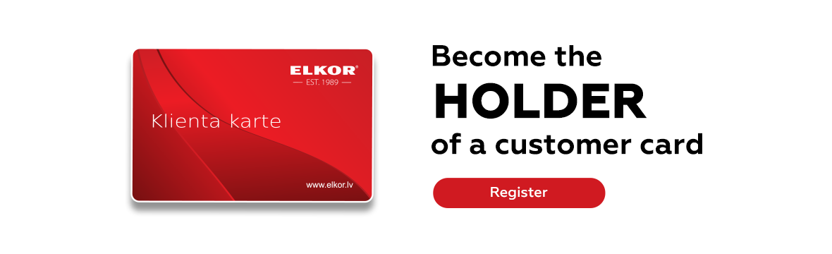 Became the holder of Elkor Customer card
